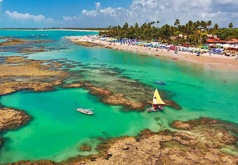 Casa De Condominio Para 6 Pessoas, Tudo A Pe, Perto Do Centro E Piscinas Naturais Pôrto das Galinhas Exterior foto